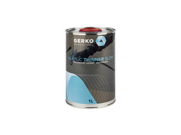 Gerko acrylaat verdunning traag